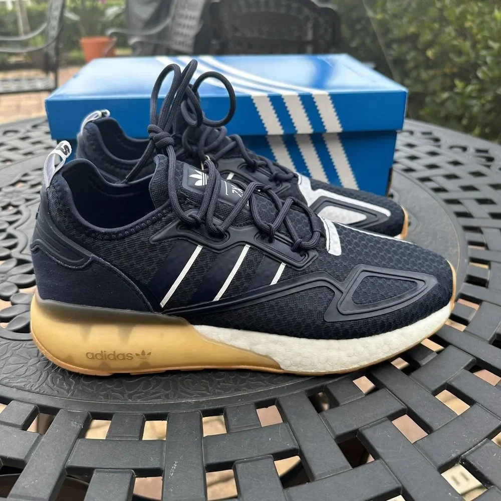 Adidas ZX 2K Boost Legend Ink Gum Men's Athletic Shoes G58084